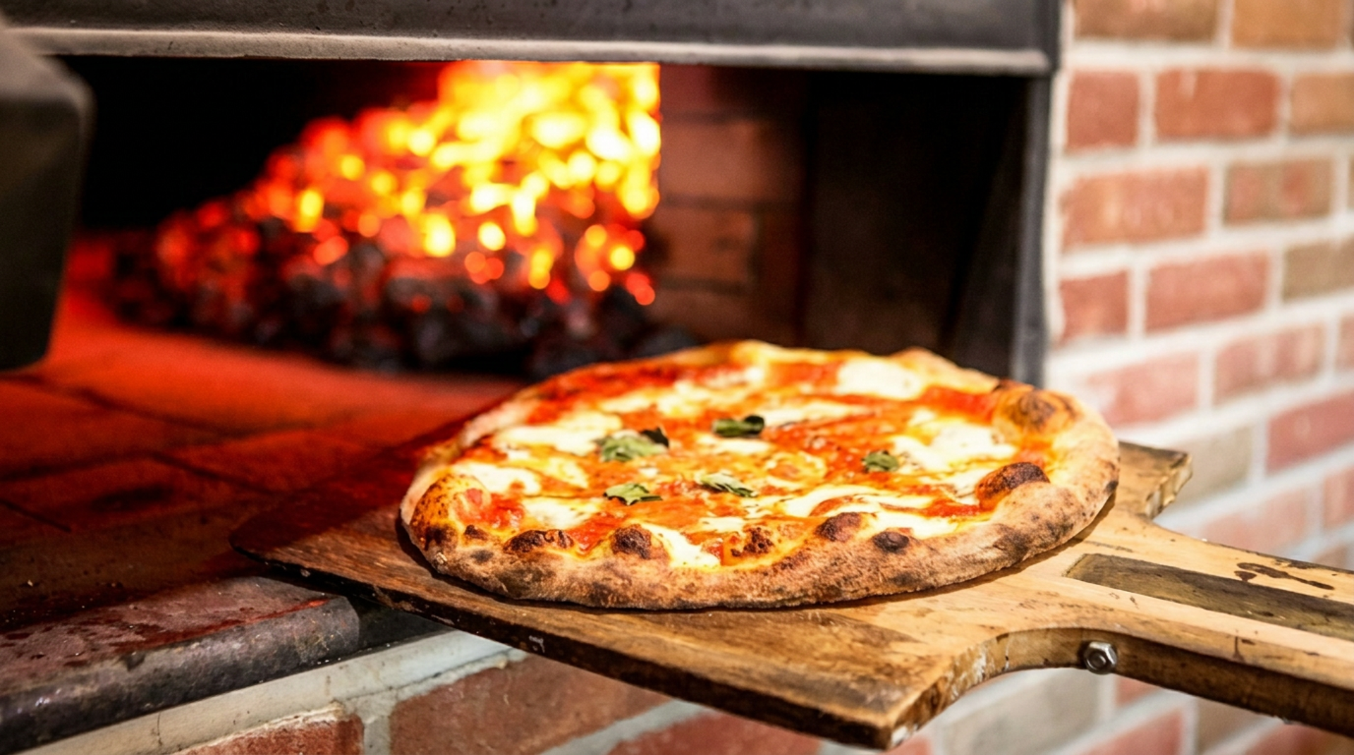 Dough, sauce, and the brick oven
