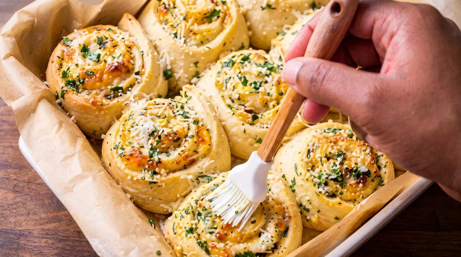 Garlic knots from scratch