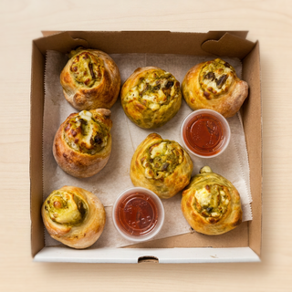 Classic Pesto Garlic Knots